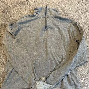 Nike dri fit running Gray Sweater
